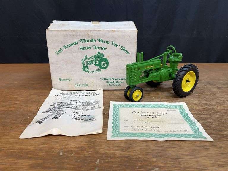 1/16 John Deerer B 1988 Florida NIB MB&K image