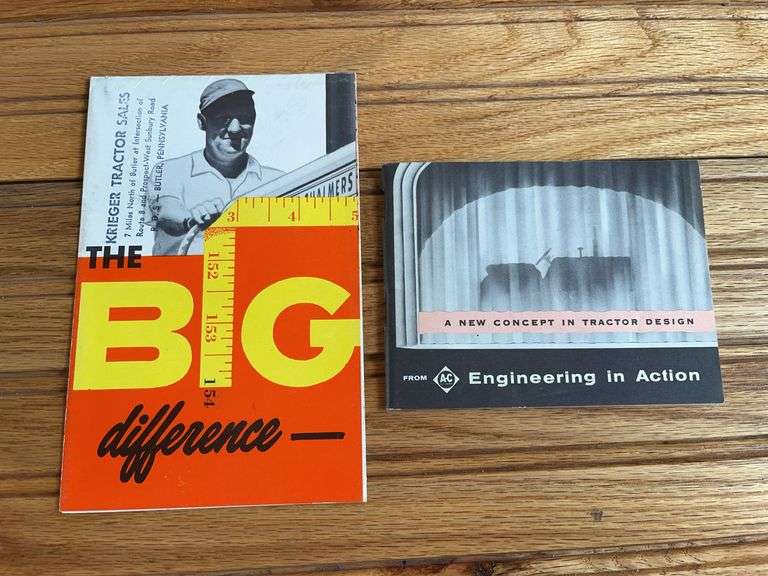 (2) Allis-Chalmers Tractor Sales Literature image