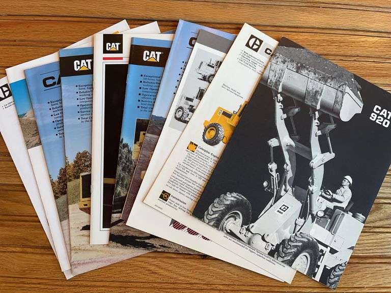 (11) Caterpillar Wheel Loader Sales Literature image