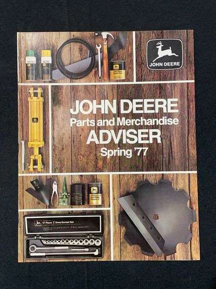 1977 John Deere Genuine Parts Catalog image