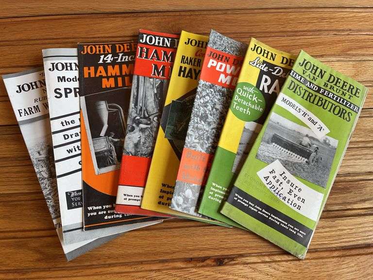 (8) John Deere Sales Literature image