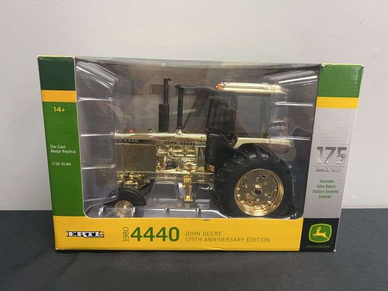 1/16 John Deere 4440 Gold 175th Anniversary NIB Ertl image