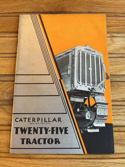 1932 Caterpillar Twenty-Five Crawler Sales Literature image