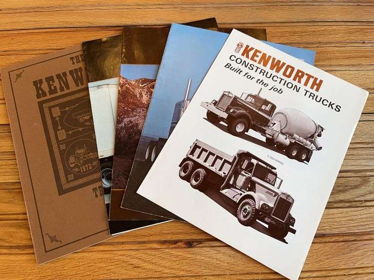 (5) Kenworth Truck Sales Literature image