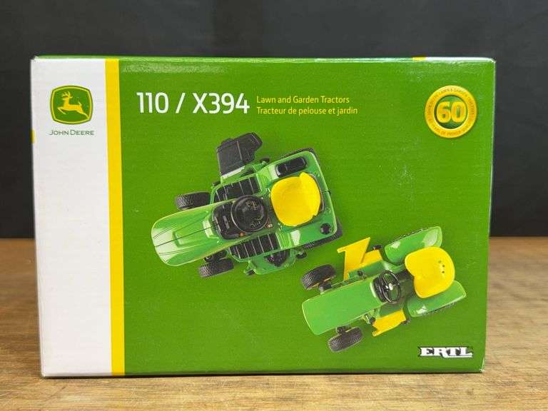 1/16 John Deere 110 + X394 L&G Set NIB Ertl image