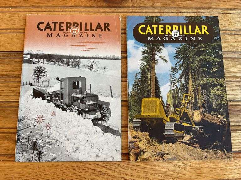 (2) Caterpillar Magazines image