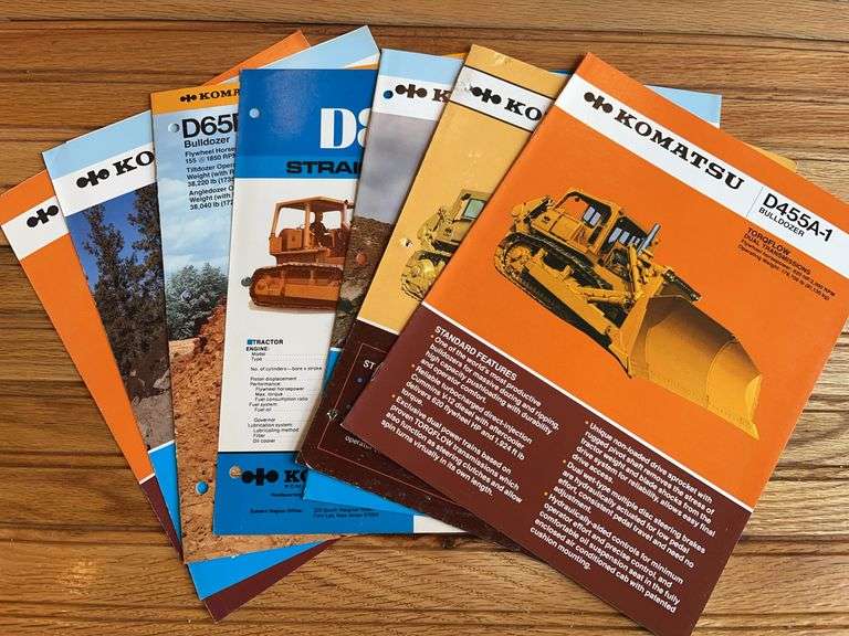 (7) Komatsu Crawler Sales Literature image