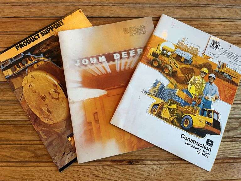 (3) John Deere Industrial Sales Literature image