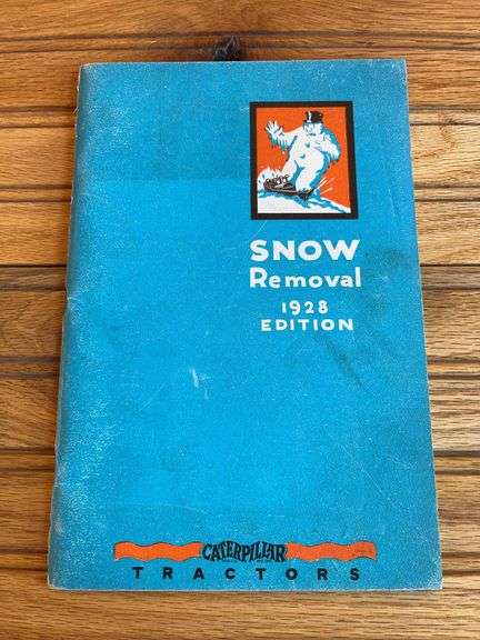 1928 Caterpillar Snow Removal Sales Literature image