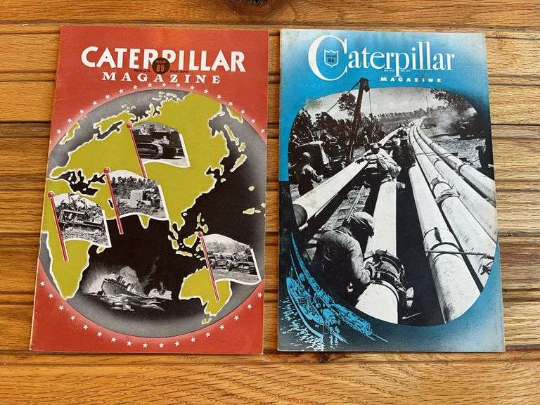 (2) Caterpillar Magazines image