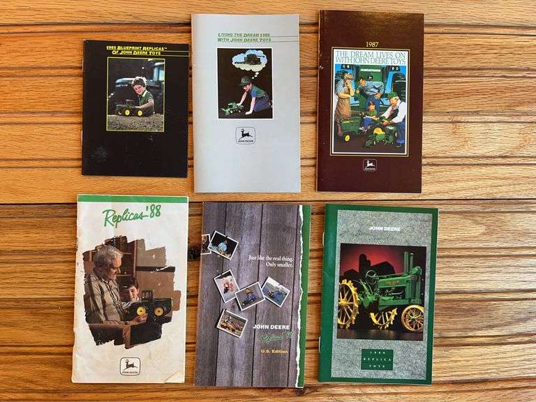 (6) John Deere Ertl Toy Pocket Catalogs image