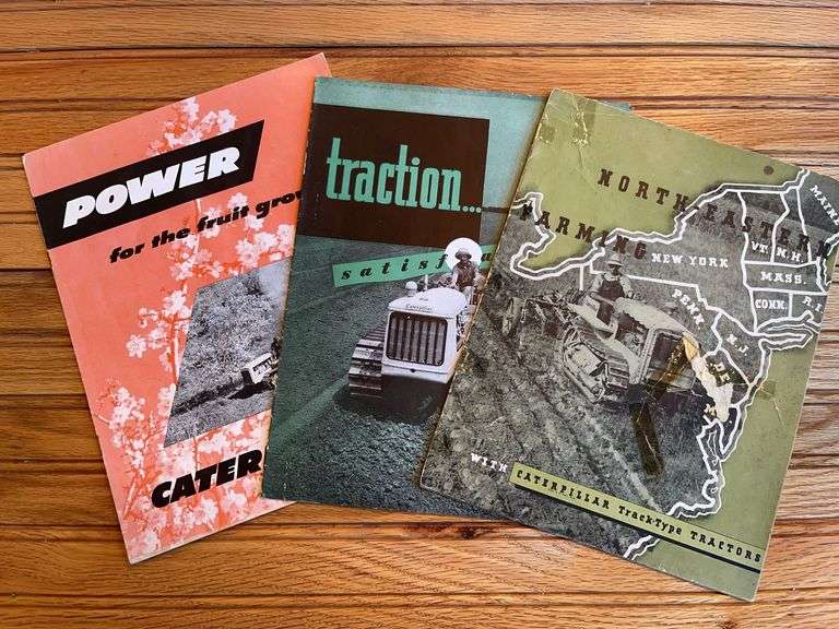 (3) Caterpillar Sales Literature image