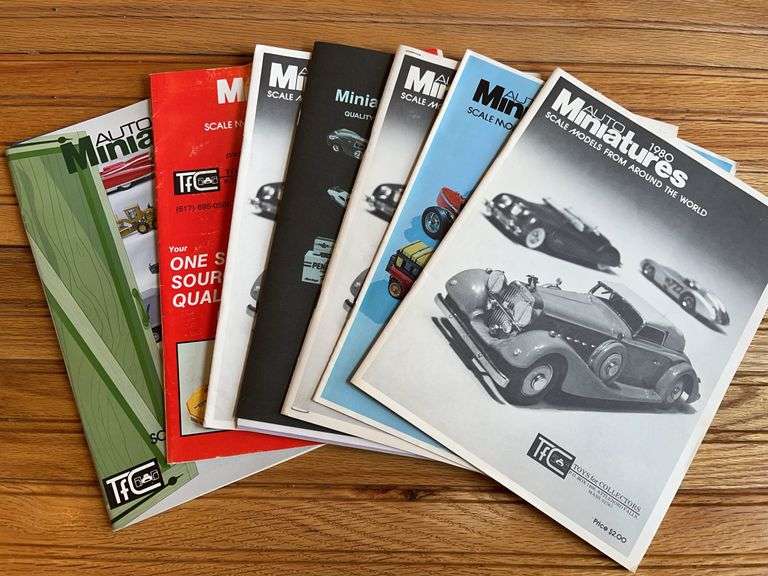 (7) Auto Miniatures Toy Catalogs image