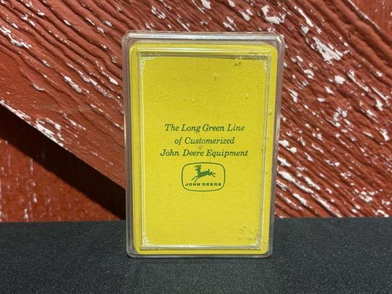 John Deere Long Green Line Playing Cards image