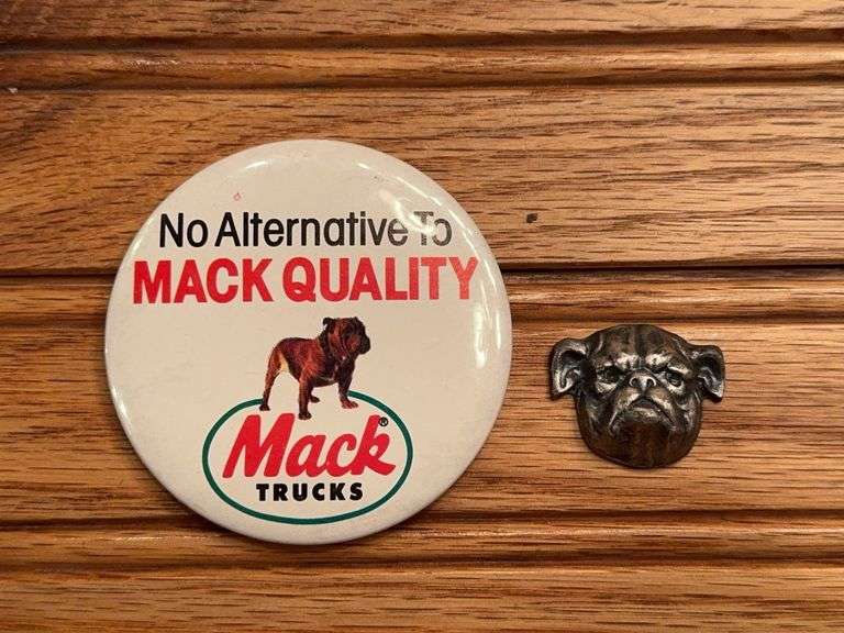 (2) Mack Button & Bulldog image