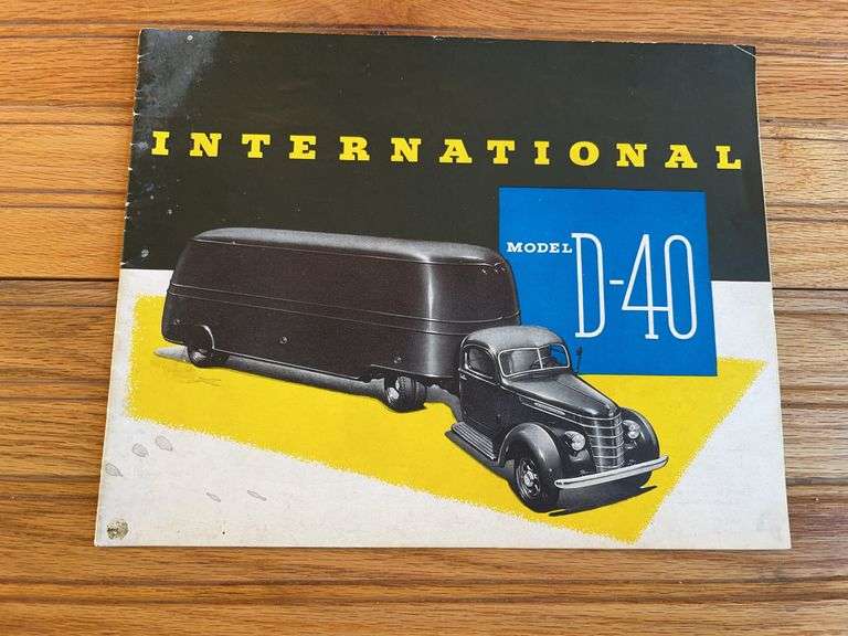 International D-40 Truck Sales Literature image