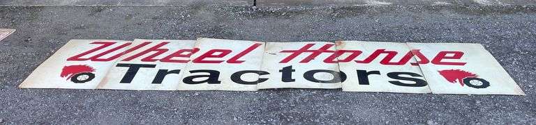 Wheel Horse Tractors SST Sign image