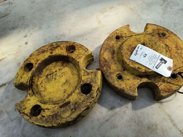Pair of John Deere Rear Wheel Weights image