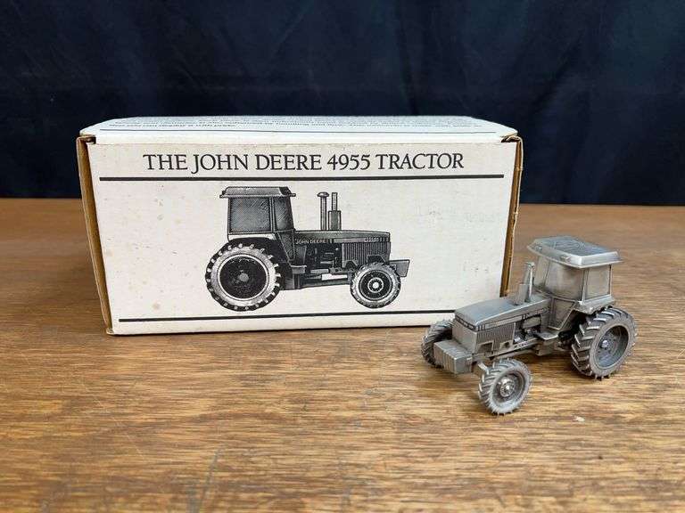 1/43 John Deere 4955 Pewter NIB SC image