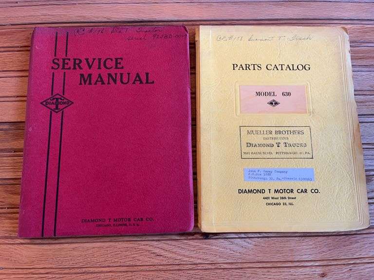 (2) Diamond T Truck Manuals image