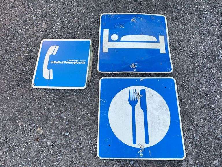 (3) Street Signs image