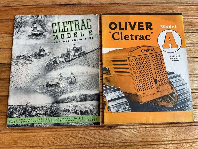 (2) Oliver Cletrac Sales Literature image