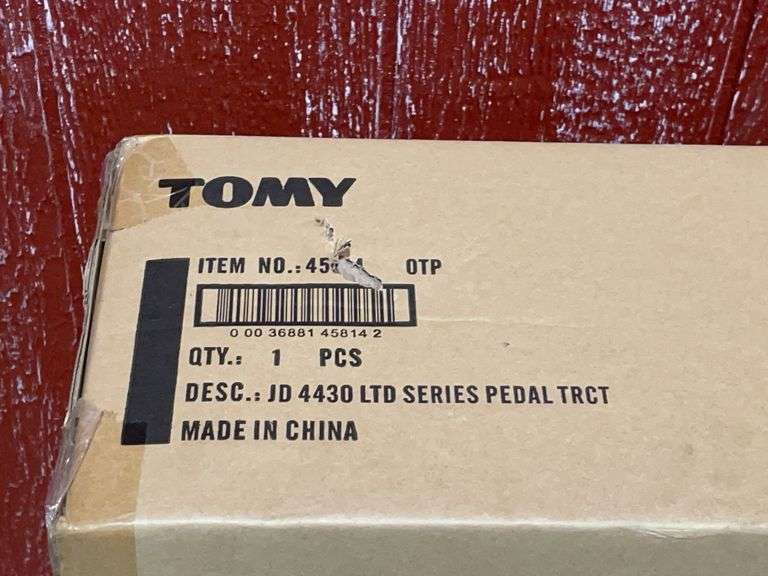 John Deere 4430 Gold Pedal Tractor NIB Ertl image