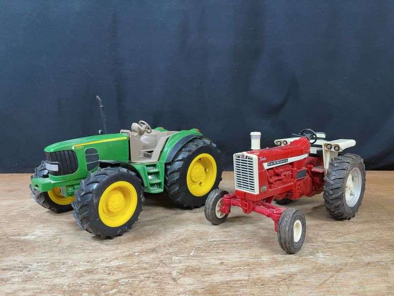 (2) 1/16 Farmall 1206 + John Deere 7330 Ertl image