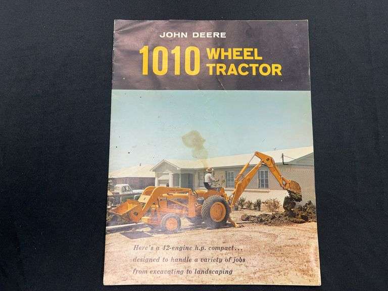 1962 John Deere 1010 Industrial Tractor Sales Literature image