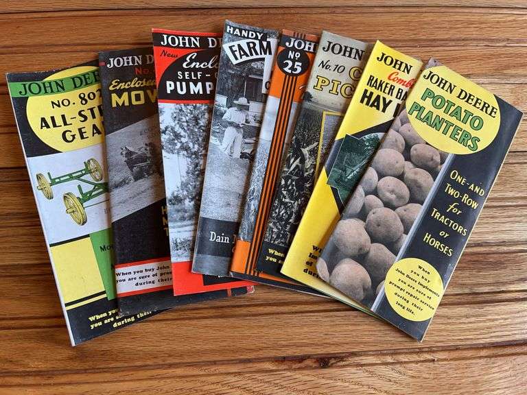 (8) John Deere Sales Literature image