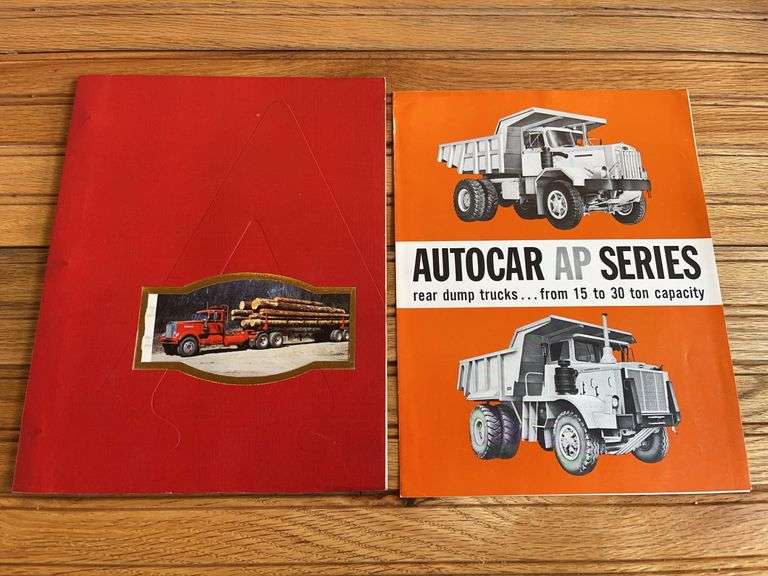 (2) Autocar Truck Sales Literature image