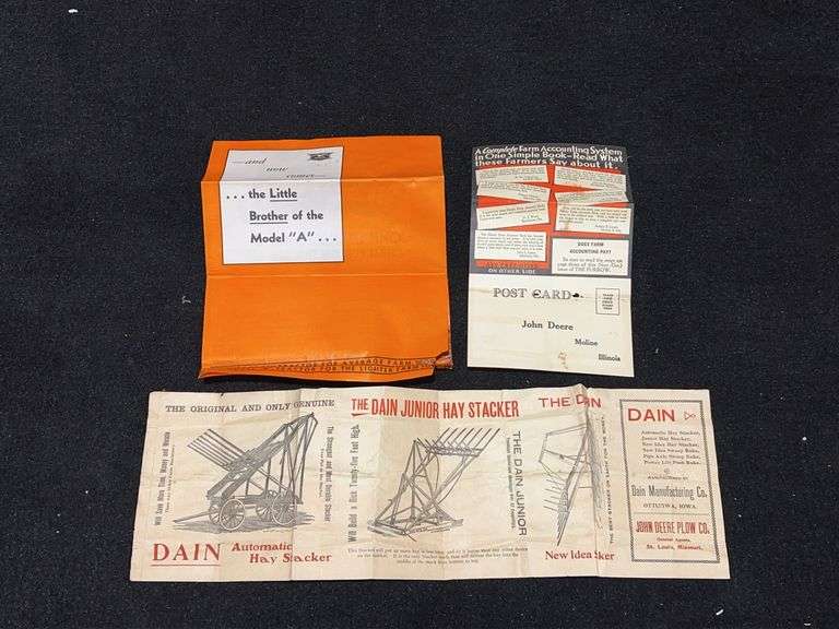 (3) John Deere + Dain Sales Literature image