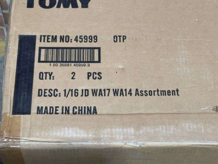 (2) 1/16 John Deere WA-14 + WA-17 Set NIB Ertl image