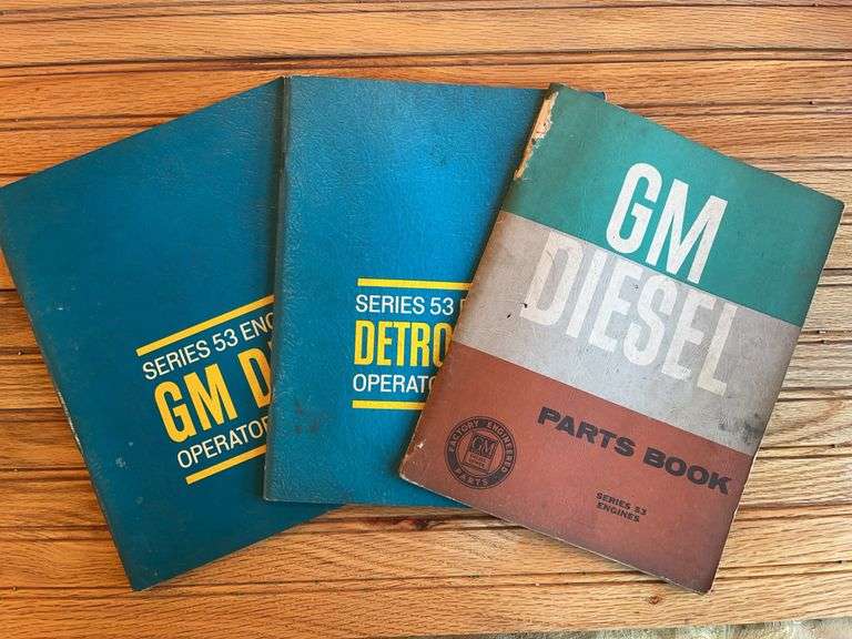 (3) GM Detroit Diesel Engine Manuals image