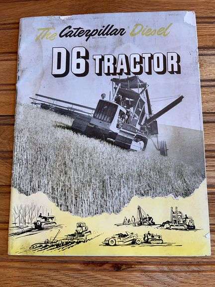 Caterpillar D6 Crawler Sales Literature image