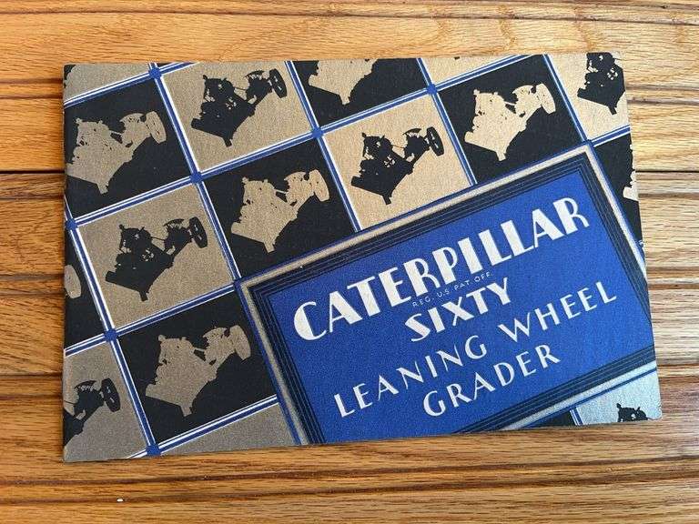 1931 Caterpillar Sixty Leaning Wheel Grader Sales Literature image