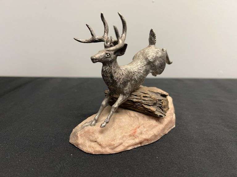 John Deere Stag Statue image