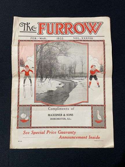 1933 John Deere The Furrow Magazine image