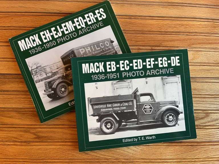(2) Mack Truck Photo Archive Book image