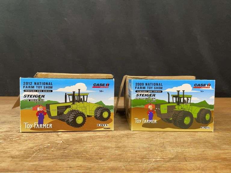 (2) 1/64 Steiger Tiger + Panther NFTS NIB Ertl image