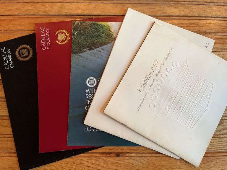 (5) Cadillac Sales Literature image