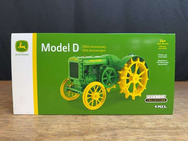 1/16 John Deere D 100th Anniversary Prestige NIB Ertl image