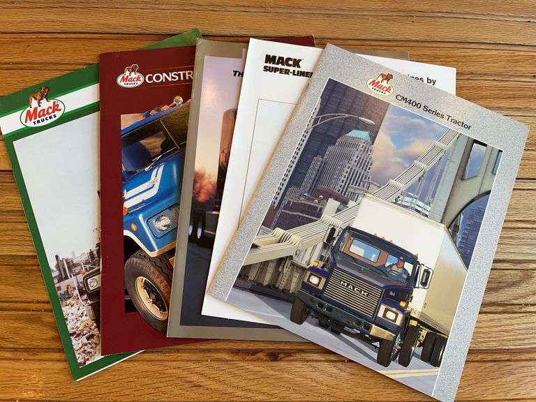 (5) Mack Truck Sales Literature image