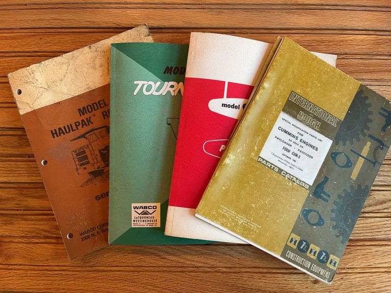 (4) Wabco + IH Hough Manuals image