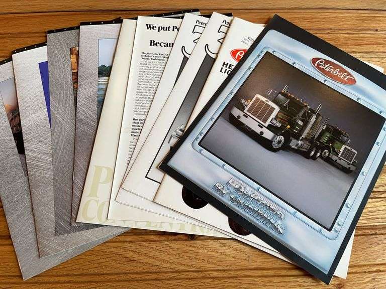 (10) Peterbilt Truck Sales Literature image