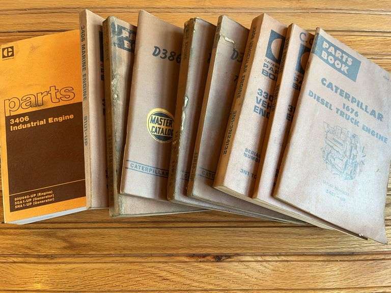 (9) Caterpillar Engine Manuals image