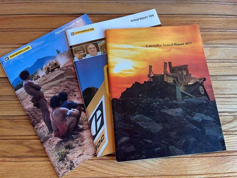 (3) Caterpillar Annual Reports image