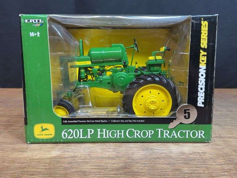 1/16 John Deere 620 LP High Crop Precision Key NIB Ertl image