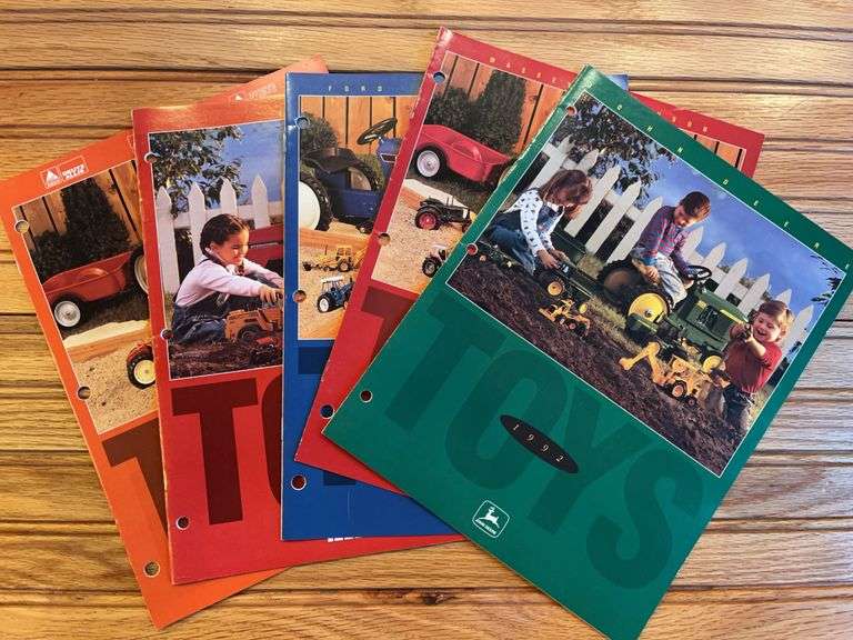 (5) 1992 Ertl Toy Catalogs image