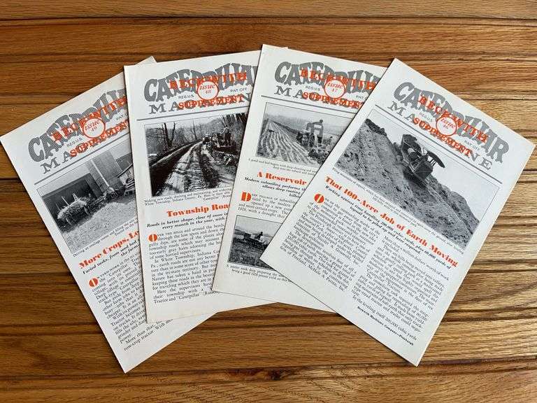 (4) Caterpillar Magazine Beckwith Supplements image